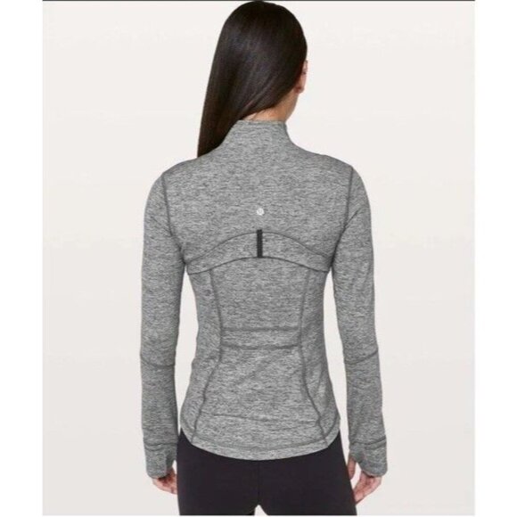 Lululemon Womens Define Jacket Size 6 Heather Gray Lightweight Full Zip Stretch - Picture 2 of 12